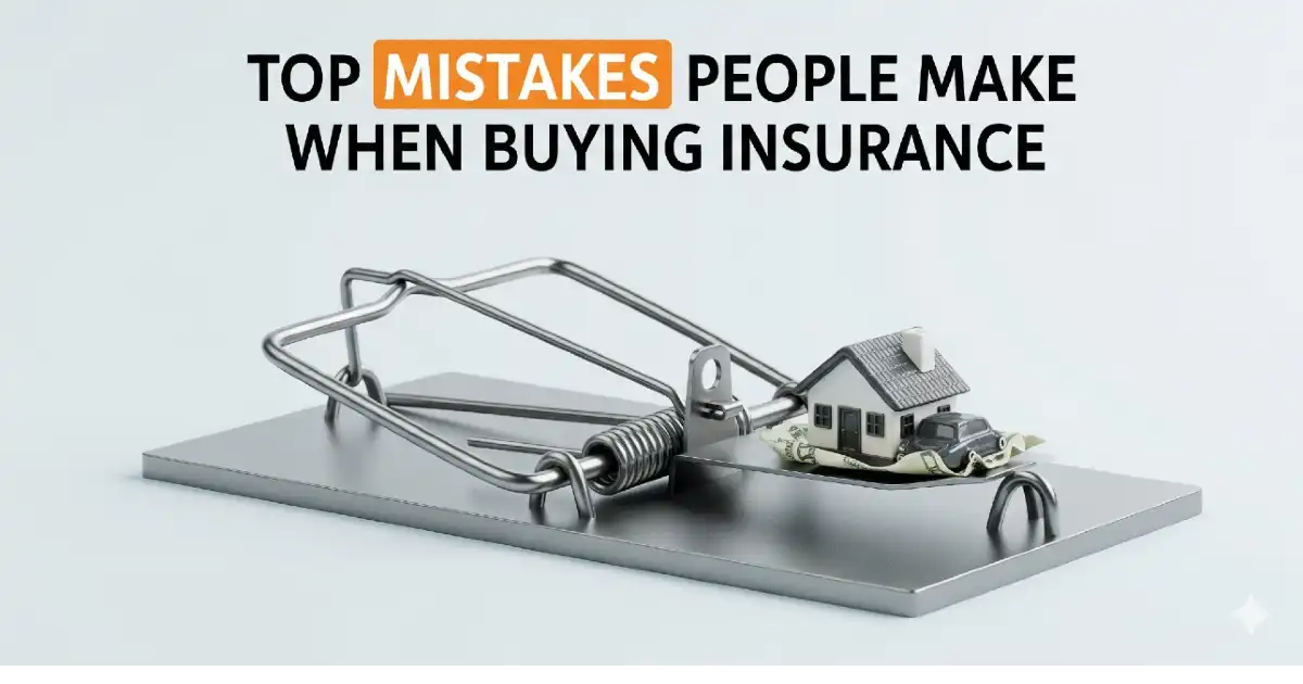 Read more about the article Top Mistakes People Make When Buying Insurance